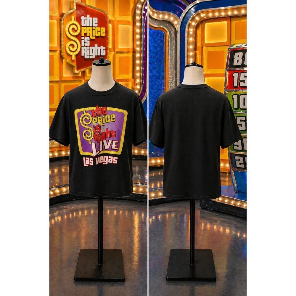 Vintage Price Is Right Live Las Vegas Tee L Gildan Graphic Shirt